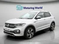 Used VW T-Cross R-line 110 HP (80 kW) 2022 Silver SUV
