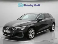 Used Audi A3 Sportback S-Line 204 HP (150 kW) 2022 Black Hatchback