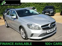 Used Mercedes A180 Executive 109 HP (80 kW) 2018 Polar silver metallic Hatchback