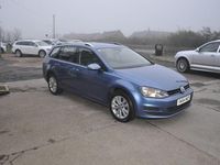 Used VW Golf VII SE 150 HP (110 kW) 2014 Blue Estate