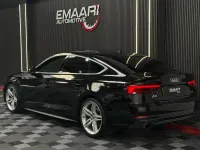 Used Audi A5 Sportback S-Line 2018 Black Hatchback