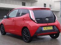 Used Toyota Aygo x-style 69 HP (50 kW) 2018 Red Hatchback