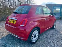 Used Fiat 500 Lounge 69 HP (50 kW) 2016 Red Hatchback