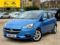 Used Vauxhall Corsa S 90 HP (66 kW) 2016 Blue Hatchback