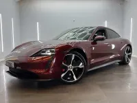 Used Porsche Taycan Performance Package 11 kW (15 HP) 2022 Red Sedan