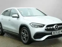 Usado Mercedes GLA200 AMG line 163 HP (119 kW) 2020 Prateado SUV