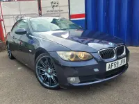 Used BMW 330 Advantage 2009 Blue Cabriolet