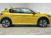 Używany Peugeot e-208 Premium 100 kW (136 KM) 2021 Żółty Hatchback