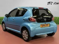 Used Toyota Aygo 2014 Blue Hatchback