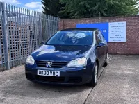 Used VW Golf VI Match 2008 Blue Hatchback