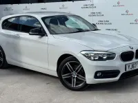 Used BMW 116 Sport Line 2017 White Hatchback