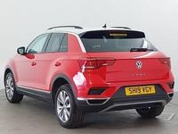 Used VW T-Roc Design 115 HP (84 kW) 2019 Red SUV