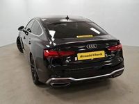 Used Audi A5 S-Line 163 HP (119 kW) 2022 Black Hatchback