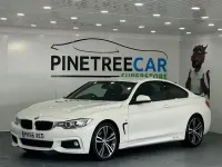 Used BMW 420 Coupé M Sport 190 HP (139 kW) 2016 White Coupe