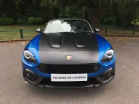 Used Abarth 124 Spider 170 HP (125 kW) 2018 Blue Cabriolet