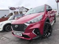 Used Hyundai Tucson N Line 177 HP (130 kW) 2019 Red SUV