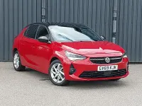 Used Vauxhall Corsa SRi 100 HP (73 kW) 2019 Red Hatchback