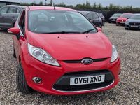 Used Ford Fiesta Zetec 2012 Red Hatchback