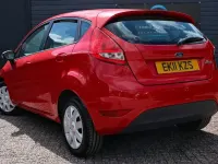 Used Ford Fiesta 82 HP (60 kW) 2011 Red Hatchback