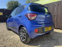 Used Hyundai i10 GO! 66 HP (48 kW) 2019 Blue Hatchback