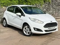 Used Ford Fiesta Zetec 75 HP (55 kW) 2014 White Hatchback