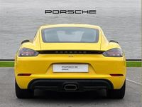 Used Porsche Cayman 300 HP (220 kW) 2022 Yellow Coupe