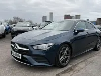 Used Mercedes CLA220 AMG Line Premium 2019 Blue Sedan