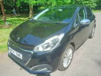 Used Peugeot 208 Allure 2017 Black Hatchback