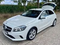 Used Mercedes A180 109 HP (80 kW) 2018 White Hatchback
