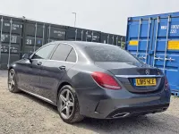 Used Mercedes C220 AMG line 170 HP (125 kW) 2015 Grey Sedan