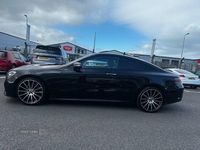 Used Mercedes E300 AMG line 258 HP (189 kW) 2022 Black Coupe