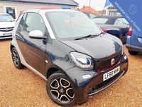 Used Smart ForTwo Cabrio Premium 90 HP (66 kW) 2018 Black/silver Cabriolet