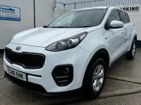 Used Kia Sportage 130 HP (95 kW) 2016 White SUV