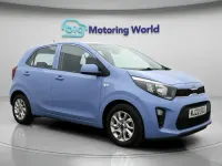 Used Kia Picanto 67 HP (49 kW) 2020 Blue Hatchback