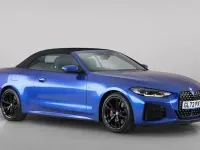 Used BMW M440 340 HP (250 kW) 2022 Blue Cabriolet