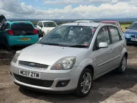 Used Ford Fiesta Ghia 80 HP (58 kW) 2007 Silver Hatchback