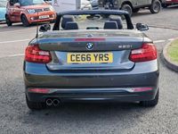 Used BMW 220 Sport Line 184 HP (135 kW) 2016 Grey Cabriolet