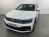 Used VW Tiguan R-line 150 HP (110 kW) 2020 White SUV