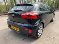 Used Kia Rio 2015 Black Hatchback