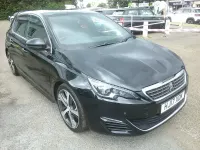 Used Peugeot 308 GT 2017 Black Hatchback
