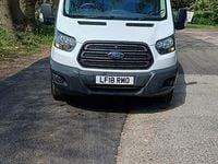 Usado Ford Transit 2018 Blanco Monovolumen