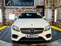 Used Mercedes E300 AMG line 245 HP (180 kW) 2019 White Cabriolet