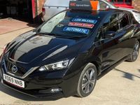 Used Nissan Leaf Tekna 110 kW (150 HP) 2019 Black Hatchback