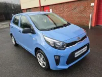 Second-hand Kia Picanto 67 CP (49 kW) 2019 Albastru Hatchback