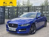 Used Jaguar XE R-Sport 200 HP (147 kW) 2018 Blue Sedan