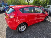 Used Ford Fiesta Zetec 2015 Red Hatchback