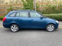 Used Skoda Fabia SE 105 HP (77 kW) 2012 Blue Estate