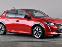Used Peugeot e-208 Premium 100 kW (136 HP) 2022 Red Hatchback
