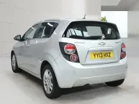 Used Chevrolet Aveo LTZ 2013 Silver Hatchback