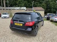 Used Mercedes B180 109 HP (80 kW) 2014 Black Hatchback